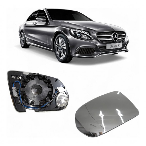 Lente Retrovisor Mercedes C180 C200 C250 2015 2016 A 2018