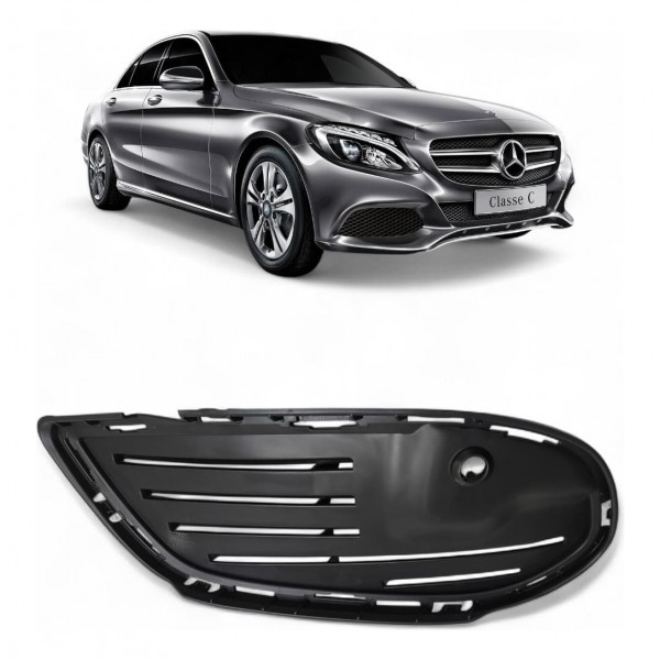 Moldura Parachoque Milha C180 C200 C250 C300 2015 A 2018