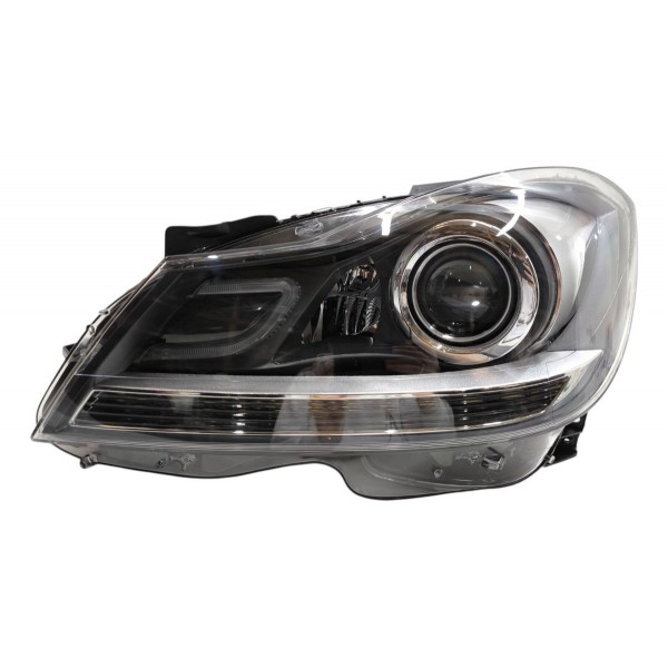 Par Farol Mercedes C180 C200 C250  2011 A 2014 Led Xenon Ambos Lados