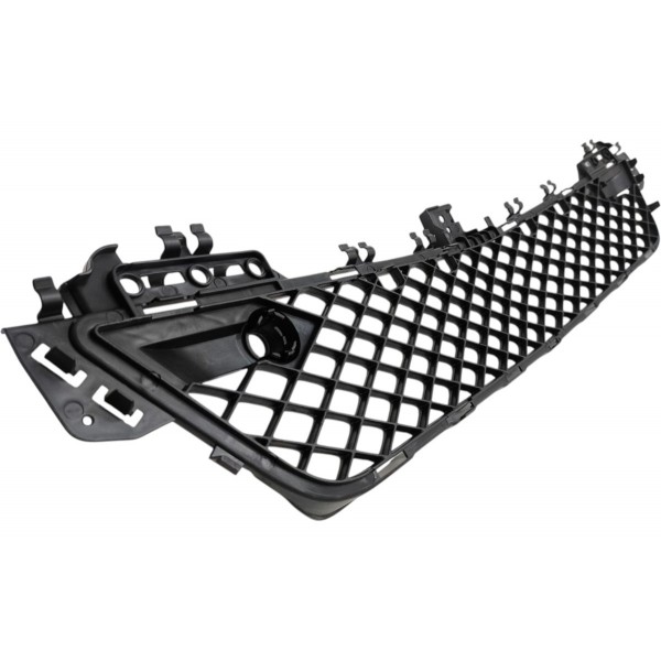 Grade Parachoque Inferior Mercedes C180 C200 2011 A 2014 Preto Fosco