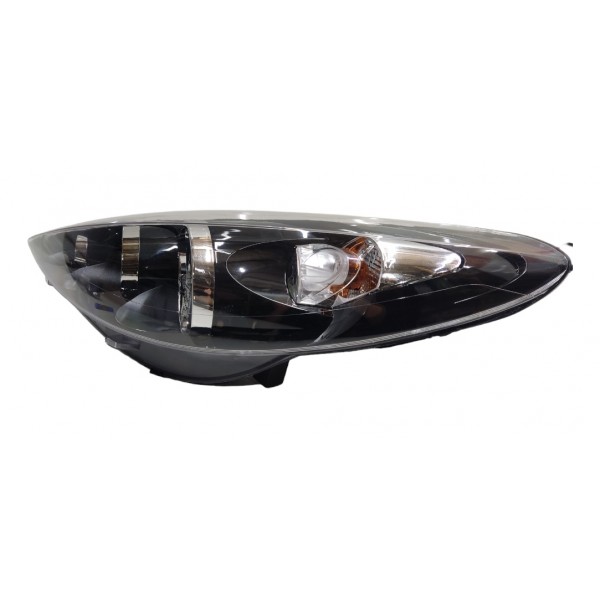 Par Farol Peugeot 207 2009 2010 2011 2012 Máscara Negra  Esquerdo