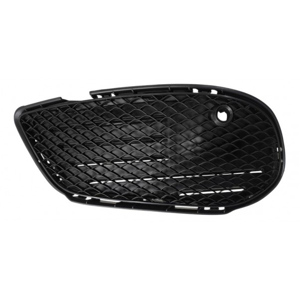 Kit Grade Inferior Milha Mercedes C180 C200 C250 2015 A 2018 Preto Ambos Lados