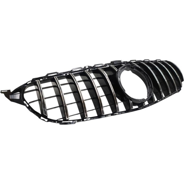 Grade Dianteira Mercedes C180 C200 C250 C300 2015 A 2021 Cromado Brilhante