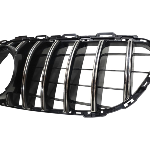 Grade Dianteira Mercedes C180 C200 C250 C300 2015 A 2021 Cromado Brilhante