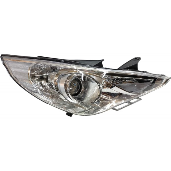 Farol Hyundai Sonata 2011 2012 2013 2014 Sem Xenon Cromado