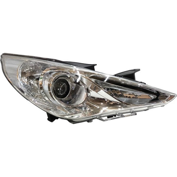Farol Hyundai Sonata 2011 2012 2013 2014 Sem Xenon Cromado