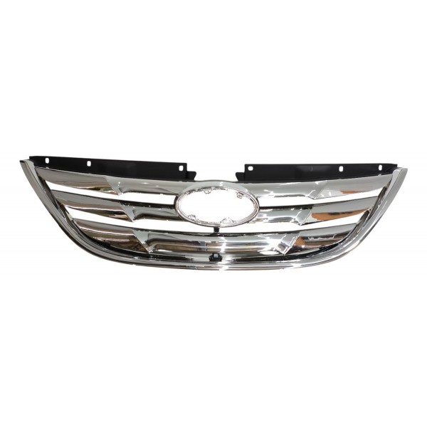 Grade Frontal Hyundai Sonata 2011 2012 2013 2014 Cromado Cromado Brilhante