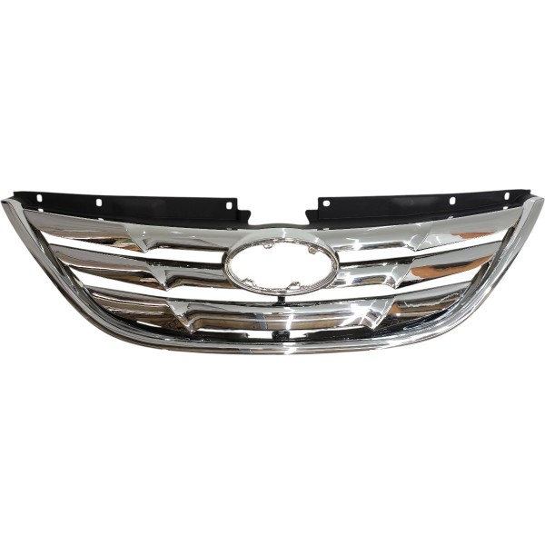Grade Frontal Hyundai Sonata 2011 2012 2013 2014 Cromado Cromado Brilhante