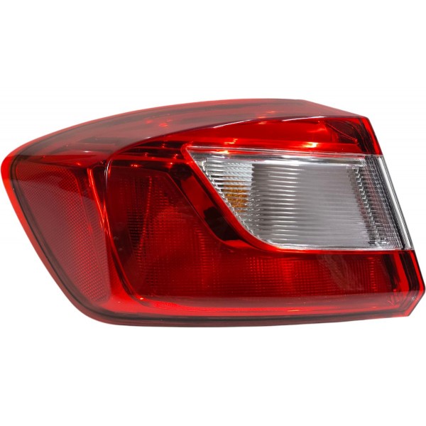 Par Lanterna Canto Cruze Sedan 2017 2018 2019  2020 A 2024 Ambos Lados Vermelho