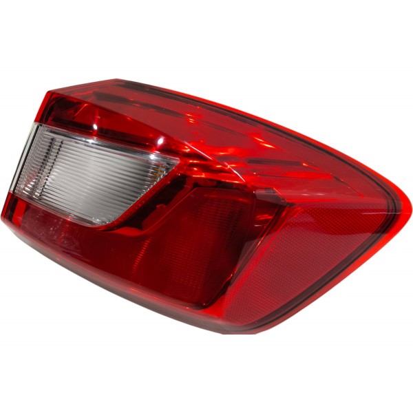 Par Lanterna Canto Cruze Sedan 2017 2018 2019  2020 A 2024 Ambos Lados Vermelho