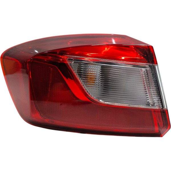 Par Lanterna Canto Cruze Sedan 2017 2018 2019  2020 A 2024 Ambos Lados Vermelho