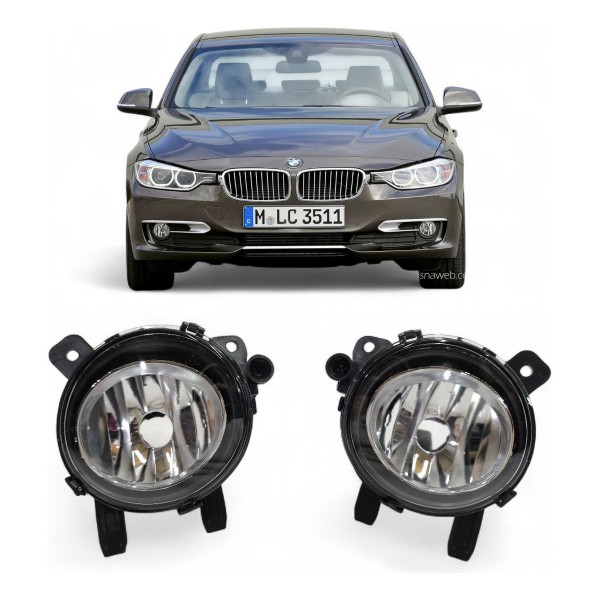 Par Farol Milha Bmw 325i 3235i 328i 320i 2013 2014 2015 2016 Preto