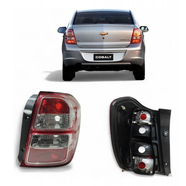 Lanterna Direita Canto Cobalt 2011 2012 2013 2014 2015 2016 Direito/passageiro Vermelho