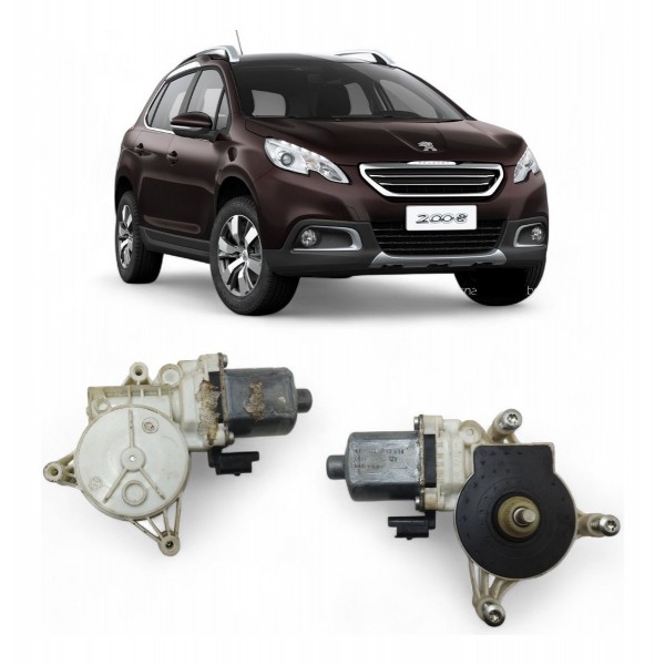 Motor Máquina Vidro Dianteira Direita Peugeot 2008 2014 2017