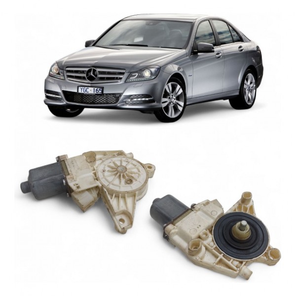 Motor Máquina Vidro Dianteira Esquerda C180 2012 A 2014