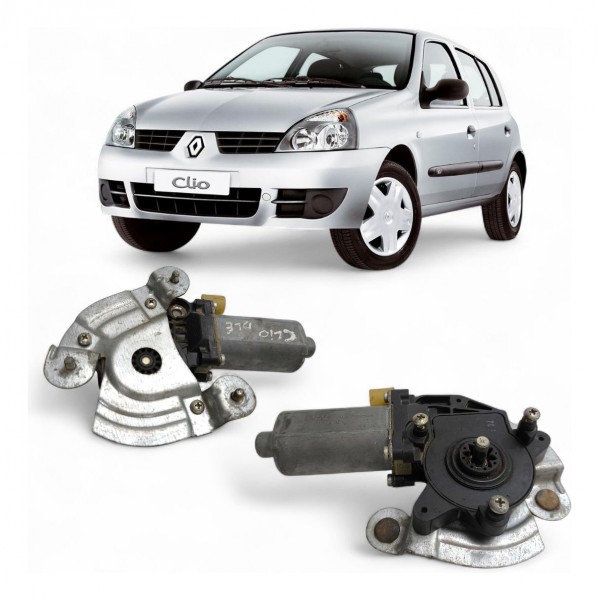 Motor Máquina Vidro Dianteira Direita Clio 2005 2006 A 2010