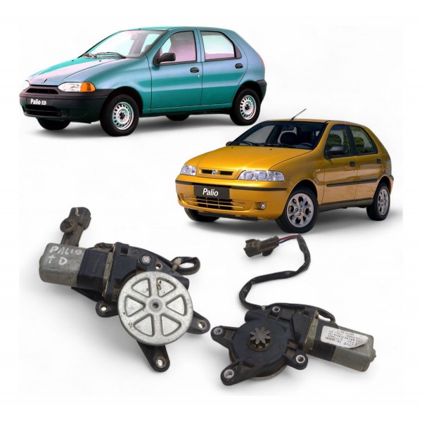 Motor Máquina Vidro Traseira Direita Fiat Palio 1996 A 2012