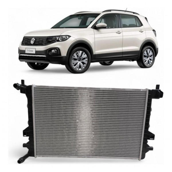 Radiador Auxiliar Volkswagen Tcross Audi A3 2013 2014 A 2021