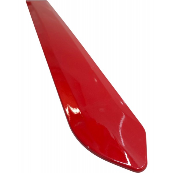 Friso Porta Traseira Esquerda Fiat Fastback 2022 2023 2024 Vermelho