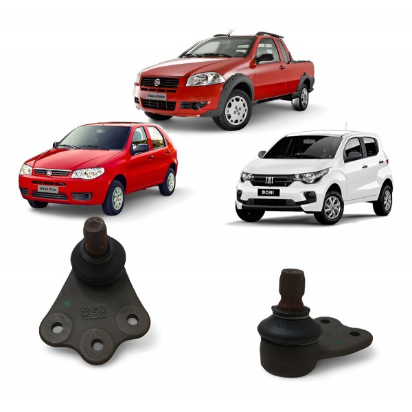 Pivô Suspensão Fiat Palio Strada Mobi 2000 2001 2002 A 2025
