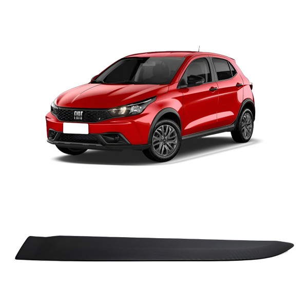 Friso Porta Traseira Esquerda Fiat Argo 2018 2019 A 2024 Preto