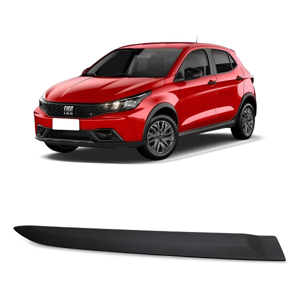 Friso Porta Traseira Direita Fiat Argo 2019 2020 2021 A 2024 Preto
