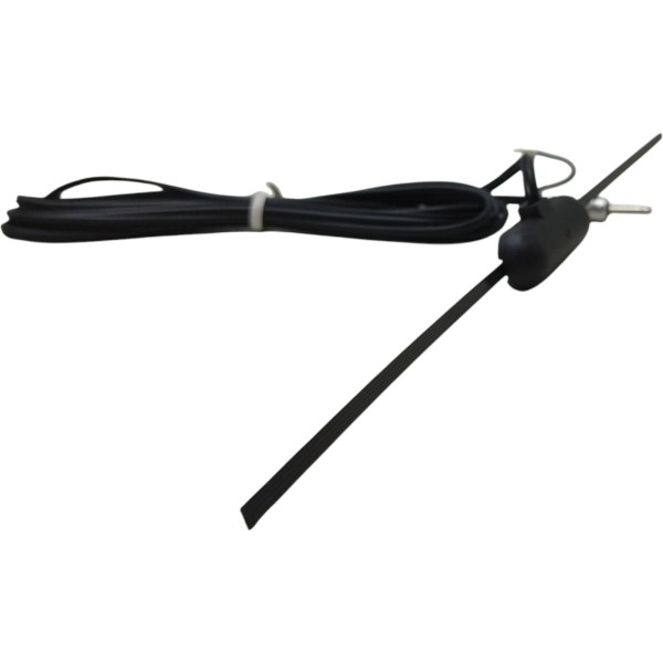 Antena Interna Amplificada Universal Carro Nova Preto