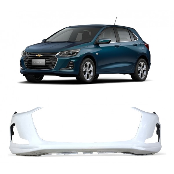 Parachoque Dianteiro Gm Onix 2020 2021 2022 2023 2024 Branco