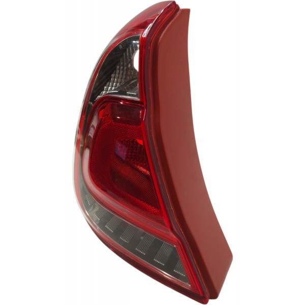 Lanterna Esquerda Renault Clio 2012 2013 2014 Fitam Esquerdo/motorista Vermelho