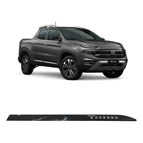 Friso Porta Dianteira Direita Fiat Toro 2017 2018 A 2023 Preto