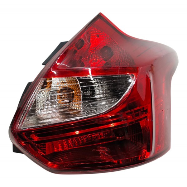 Par Lanterna Ford Focus Hatch 2014 2015 2016 2017 Canto Ambos Lados Vermelho