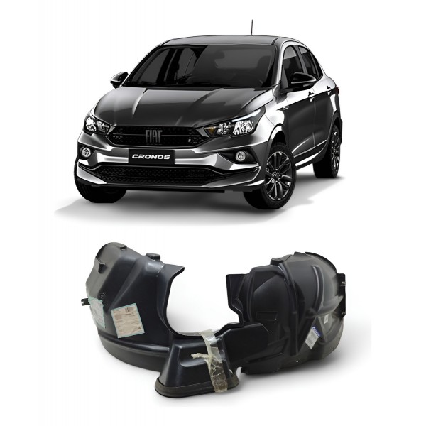 Parabarro Dianteira Direita Fiat Cronos 2017 2018 A 2022