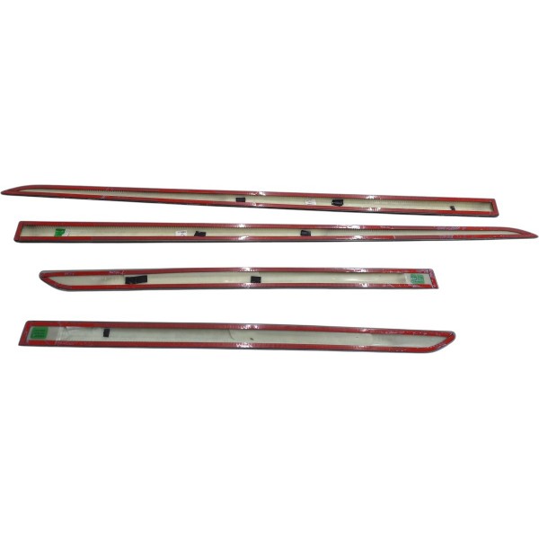 Kit Friso Porta Fiat Cronos 2018 2019 2020 2021 2022 Preto Preto