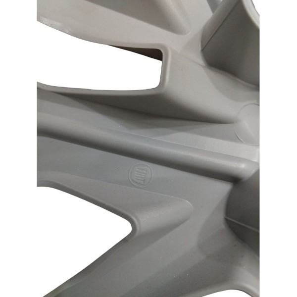 Calota Aro 15 Fiat Argo Cronos 2018 2019 2020 2021 A 2023 Cinza