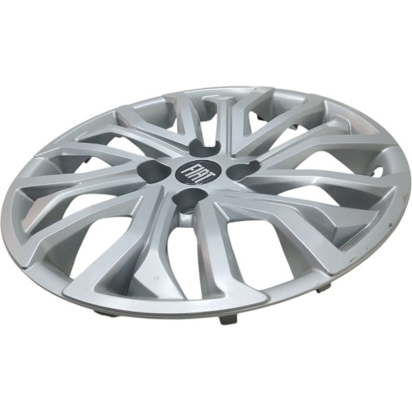 Calota Aro 15 Fiat Argo Cronos 2018 2019 2020 2021 A 2023 Cinza