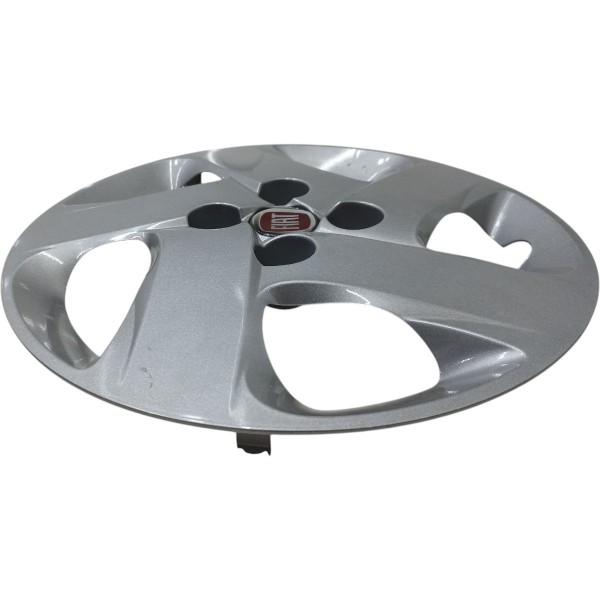 Calota Aro 14 Fiat Mobi 2017 2018 2019 2020 Original Cinza