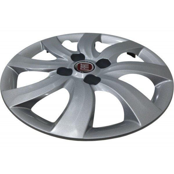 Calota Aro 14 Fiat Palio Attractive 2012 2013 2014 A 2017 Cinza