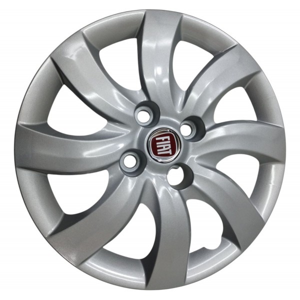 Calota Aro 14 Fiat Palio Attractive 2012 2013 2014 A 2017 Cinza