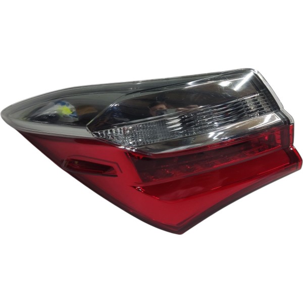Lanterna Esquerda Canto Corolla 2017 2018 2019 Led Detalhe Esquerdo/motorista Cristal