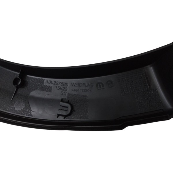 Friso Paralama Dianteira Esquerda Fiat Mobi 2017 A 2022 Preto