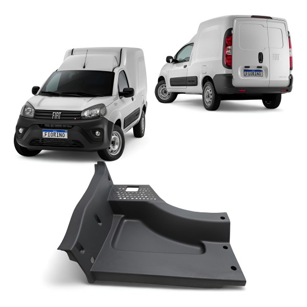 Forro Baú Direito Fiat Fiorino 2014 2015 2016 2017 A 2022