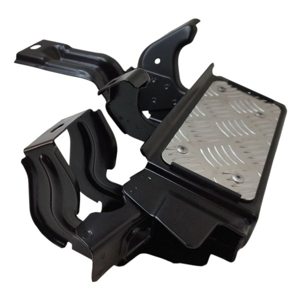 Pisante Apoia Pé Traseira Esquerda Fiat Strada 2009 A 2018 Preto