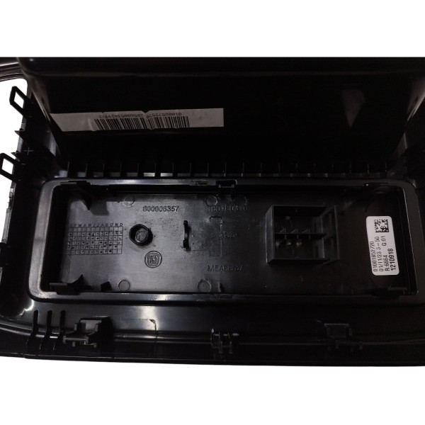 Moldura Som Difusor Com Tampa Fiat Strada 2021 2022 A 2025 Preto