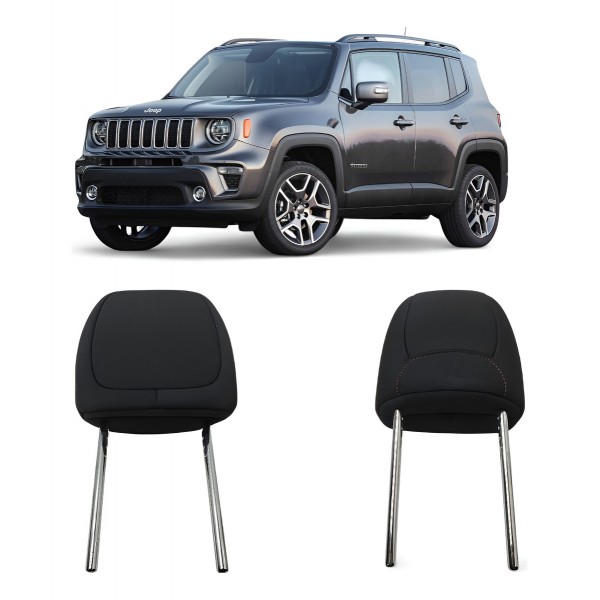 Apoio Cabeça Banco Dianteiro Jeep Renegade 2015 A 2021 Orig Preto