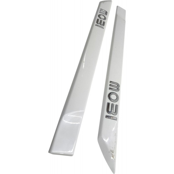 Kit Friso Porta Fiat Mobi 2017 2018 2019 2020 A 2022 Branco Branco