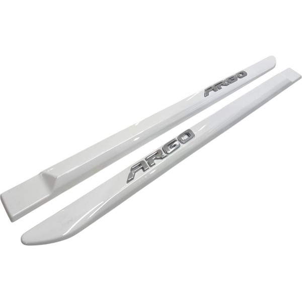 Kit Friso Porta Fiat Argo 2018 2019 A 2024 Branco Banchisa Branco