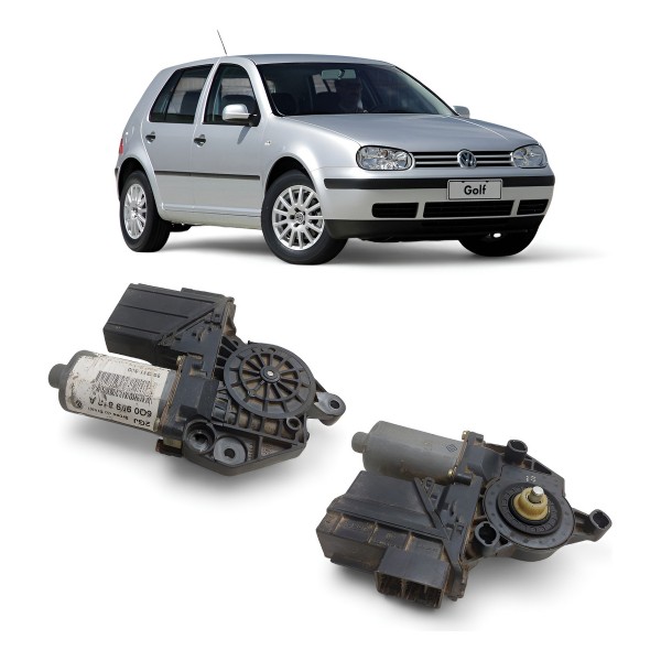 Motor Máquina Vidro Traseira Direita Vw Golf 2008 A 2012