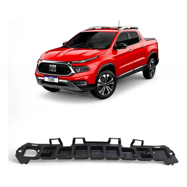 Absorvedor Alma Dianteira Fiat Toro 2016 A 2021 Com Detalhe
