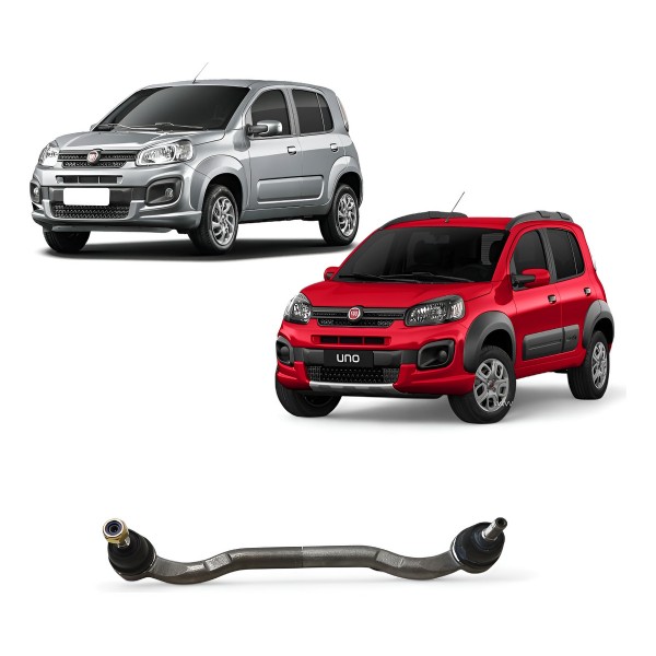 Par Terminal Direção  Fiat Uno Way Vivace 2011 2012 A 2014