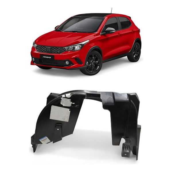 Parabarro Traseiro Direito Fiat Argo 2017 2018 2019 A 2020
